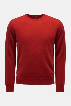 Braun Hamburg Men - Cashmere crew neck jumper red