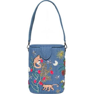 Simitri Palm Paradise Bucket Bag at Nordstrom