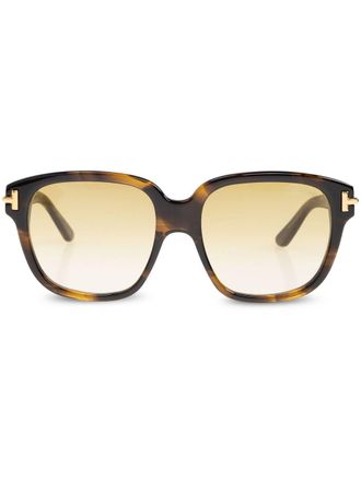 Tom Ford Eyewear Icon sunglasses - women - Acetate - One Size - Brown