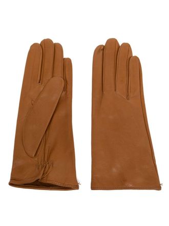 Handsome Stockholm Essentials ongevoerd handschoenen - Bruin