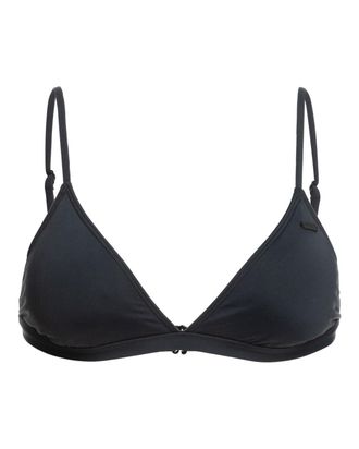 Roxy Triangel-Bikini-Top ROXY Beach Classics, Damen, Gr. XL, Cup B, grau (anthrazit), 87% Nylon, 13% Elasthan, Bikini-Oberteile Triangel-Bikini-Top