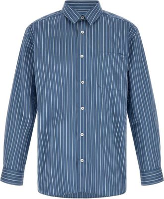 A.P.C. A.p.c., Overhemden, Heren, Blauw, M, Katoen, Malo Shirt