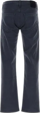 Incotex Mens Vintage Jeans Navy Cotton Elastane