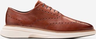 Cole Haan Mens Øriginal Grand Cityspectre Wingtip Oxford Shoes - Brown Size 10.5