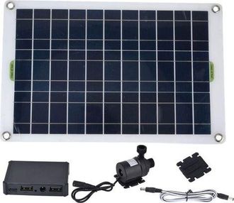 OEM Kit De Bomba De Agua Solar, Bomba Sumergible Con Energ&iacute;a Solar 800l/h Con Panel Solar De 50w 12v, Ideal Para Peque&ntilde;os Estanques, Piscinas, Peces, Ba&ntilde;o