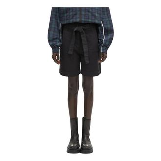 Napapijri N-Nice High-waisted Shorts - Dames - Korte broeken - Zwart - Maat: S Katoen