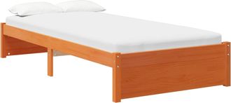 vidaXL Estructura De Cama Pino Macizo Vidaxl