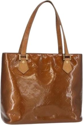 Louis Vuitton Pre-owned Vintage Tote Bag - Dames - Vintage Shopper - Bruin - ONE Size - Leer - Vintage