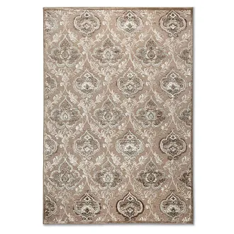 Frontgate Cheyne High-Low Area Rug - Slate, 53 Round - Frontgate