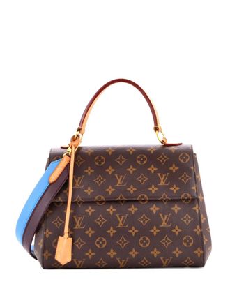 Louis Vuitton Cluny Top Handle Bag Monogram Canvas MM shoulder bag - Brown