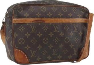 Louis Vuitton Pre-owned Cross Body Bags, female, Brown, Size: ONE SIZE Pre-owned Cross Body Bag