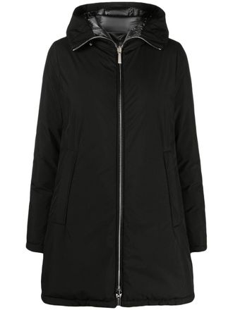 Moorer Piumino con zip - Nero