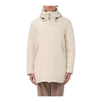 Invicta Light Jackets, male, Yellow, Size: XL Hooded Parka Lightweight Jacket