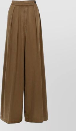 Dries Van Noten tailored trousers high waist pleated front
