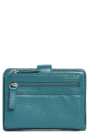 Mundi Campbell Leather Wallet in Transformative Teal at Nordstrom Rack