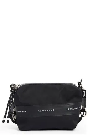 Longchamp Extra Small Le Pliage Energy Canvas Crossbody Bag in Black at Nordstrom