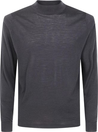 John Smedley Hombre, Jerseys, Negro, Talla: M
