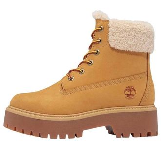 Timberland (WMNS) Timberland Stone Street Warm-Lined Waterproof Boot Wheat Nubuck TB0A2PU67541