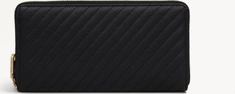 Radley London Dukes Place - Quilt Large Zip Around Purse Black - 113165