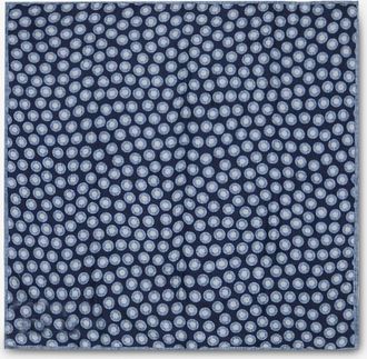 Brunello Cucinelli Einstecktuch aus Seide mit Tupfenprint