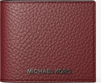 Michael Kors Hudson Pebbled Leather Billfold Wallet