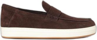 Hogan Mocassino H-Tv - Dames - Schoenen - Bruin - Maat: 38 1/2 EU Zijde