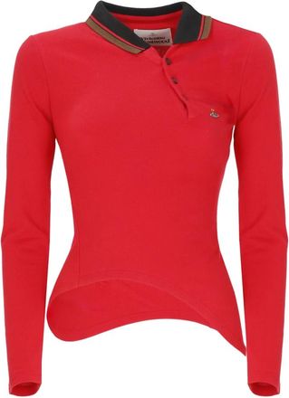 Vivienne Westwood Camisa Polo Glory - Tops - Mujer - Rojo - M