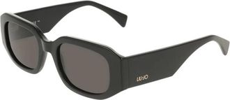 Liu Jo Geometric Zonnebrillen - Dames - Zonnebrillen - Zwart - 52 MM - Accessoires