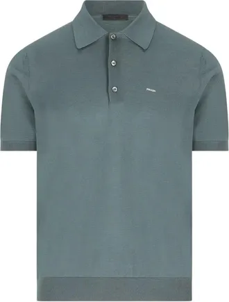 Prada Superfine Wool Polo Shirt