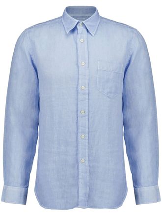 120% Lino linen shirt - Blue