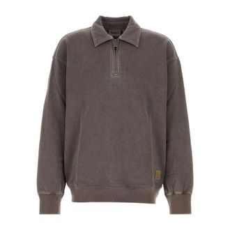 Carhartt Work in Progress Carhartt Wip, Sweatshirts, male, Brown, Size: XL Harper Polo