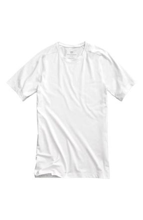 Mack Weldon 18-Hour Jersey Crweneck T-Shirt in Bright White at Nordstrom, Size Xx-Large