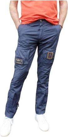 Aeronautica Anti-G Broek - Heren - Straight fit broeken - Blauw - XS - Katoen - Broeken