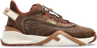 Fendi Flow Technical Fabric Sneakers, Brand Size 39 ( US Size 8.5 )