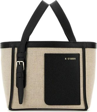 Valextra Tassen, Dames, Beige, ONE Size, Tote Bags