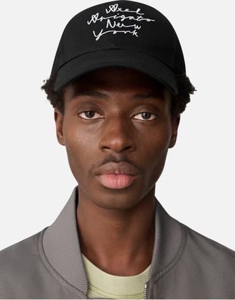 Axel Arigato Scribble New York Cap in Black at Nordstrom