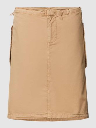 Redefined Rebel Minirock mit Ges&auml;&szlig;tasche in Beige, Gr&ouml;&szlig;e XS