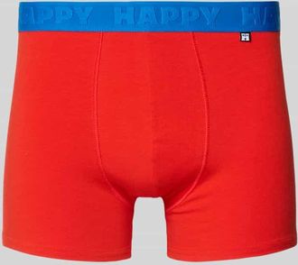 Happy Socks Trunks mit elastischem Bund im 3er-Pack in Rot, Gr&ouml;&szlig;e XL