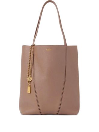 Chloé Spin Medium Leather Bag-Donna