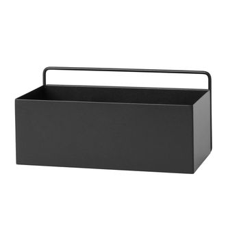 Ferm Living Wall Box rechteckig, schwarz