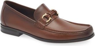 Ferragamo Alain Gancio Loafer in Midbrown T.moro at Nordstrom, Size 10.5