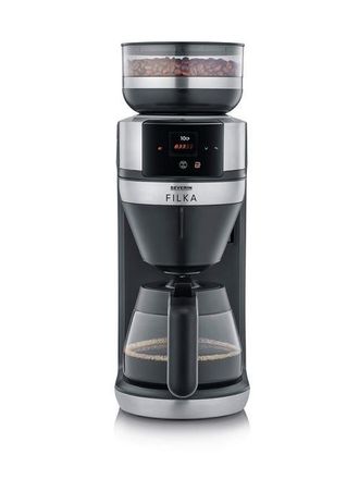 Severin Filka Ka 4852 Cafetera Negra 1520 W 10 Tazas