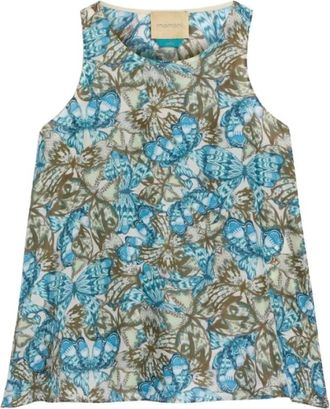 Momoni Top - Dames - Blouses - Veelkleurig - M - Overhemden