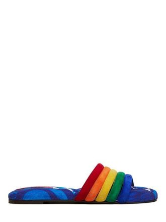 La DoubleJ Tones Slide Anemone Blue at Nordstrom, Size 37 It