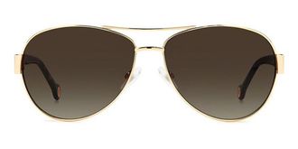 Carolina Herrera HER 0135/S 000/HA Womens Sunglasses Gold Size 59