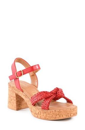 Seychelles Musical Platform Sandal in Red at Nordstrom Rack, Size 6.5