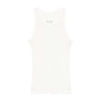 Maison Margiela Dames, Tops, Wit, Maat: S Zijde