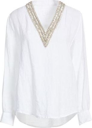 120% Lino CAMISETAS Y TOPS - Tops en YOOX.COM