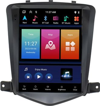 OEM Autorradio Android 13 De 2+64 Gb Para Chevrolet Cruze J300 2008-2012 Con Carplay, Android Auto Inal&aacute;mbrico, Pantalla T&aacute;ctil De 9.7 Con Gps, Wifi, Blue
