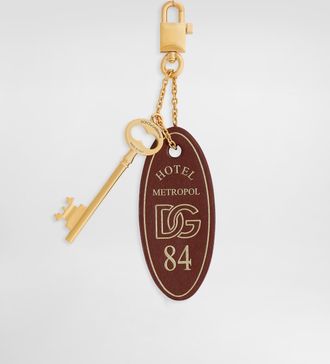 Dolce & Gabbana Calfskin Tassel Keychain - Woman Wallets And Small Leather Goods Bordeaux Onesize